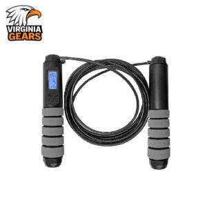 Virginia Gears Digital Calorie & Workout Skipping Rope