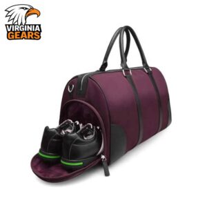 Virginia Gears Duffle Bag with Shoe Compartment