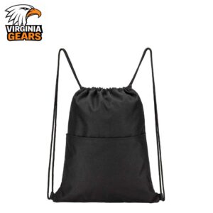 Virginia Gears String Bag Black